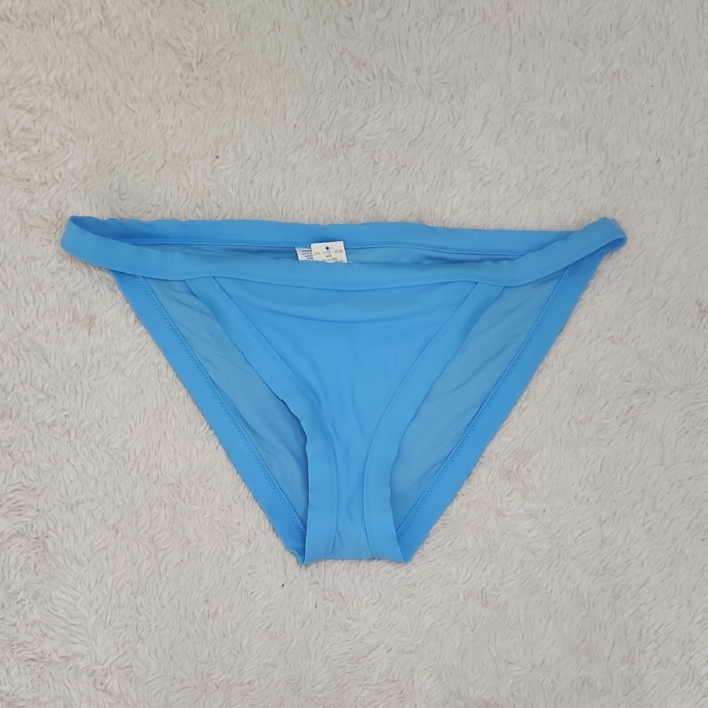 Women's Blue Aerie Swim Bottoms Sz Med NWT